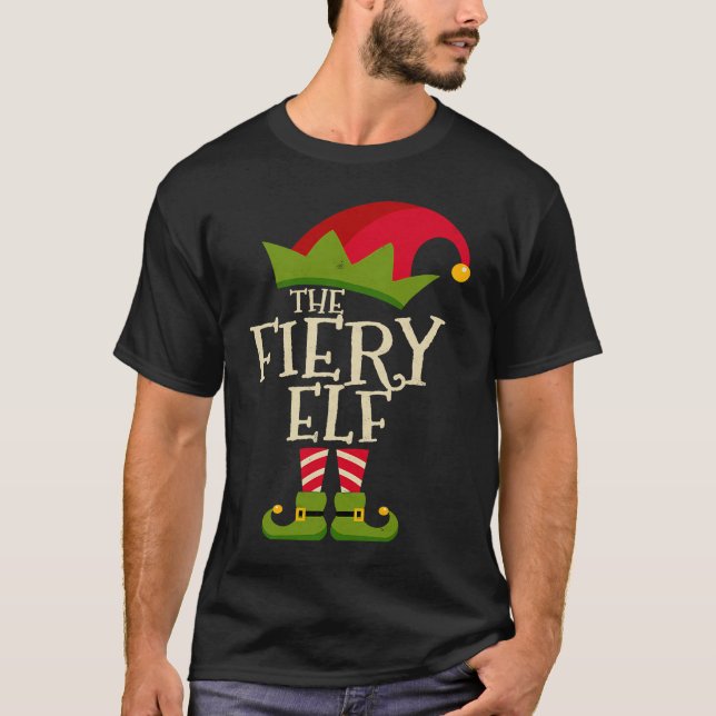 Camiseta Easy Elf Xmas Costume Group Chri (Frente)
