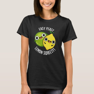 Camiseta Easy Peasy Lemon Squeezy Trocadilho Divertido de F