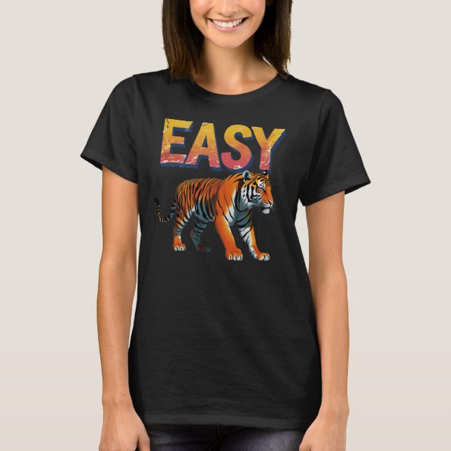 Camiseta Easy Tiger Pickup Line Flirt (Frente)