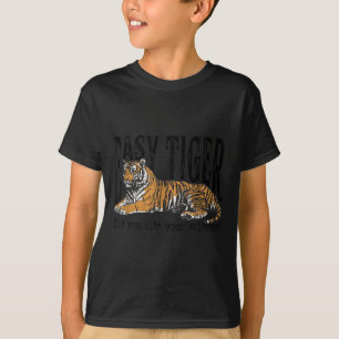 Camiseta Easy Tiger, Você Cita Sua Evidência, Chá Inglês?
