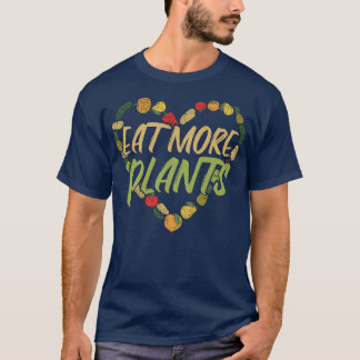 Camiseta Eat More Plants Vegan Vegetarian Nutritionist 46