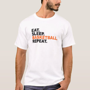 Camiseta Eat, Sleep, Basketball, Repeat