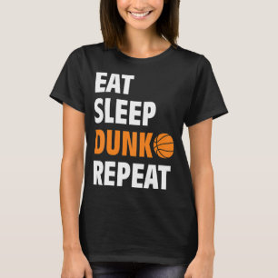 Camiseta Eat Sleep Dunk Repeat Fun Basketball Bball