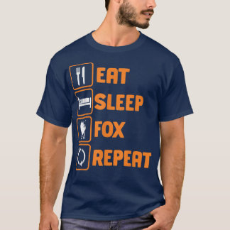 Camiseta Eat Sleep Fo RepeatFo 1051 