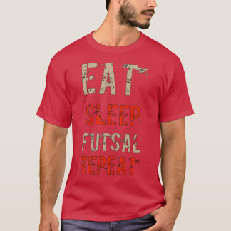 Camiseta Eat Sleep Futsal Repeat 30