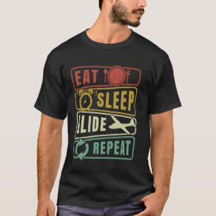 Camiseta Eat Sleep Glide Repeat Glider