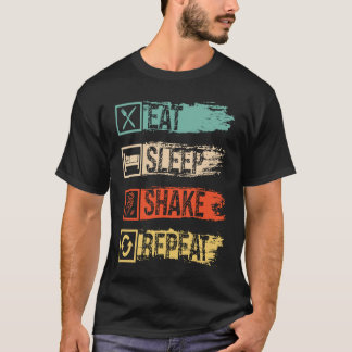 Camiseta Eat Sleep Shake Repeat Beverages Bartender