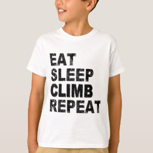 Camiseta Eat Sleep Subir Repetir