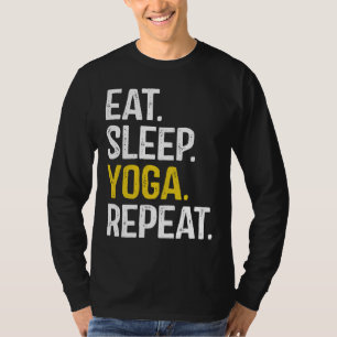 Camiseta Eat Sleep Yoga Repeat Essential