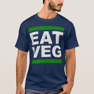 Camiseta EAT VEG Vegan Vegetarian Herbivore