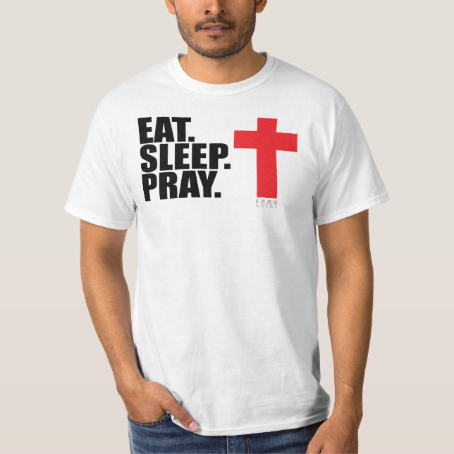 Camiseta EatSleepPray (Frente)