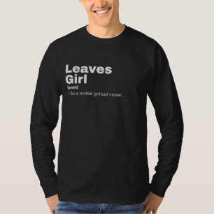 Camiseta Eaves Girl - Folhas