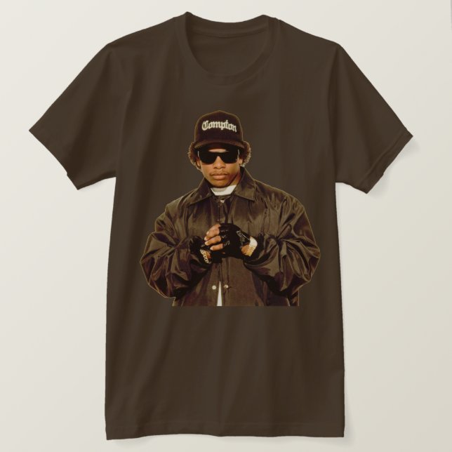 Camiseta Eazy E Gangsta Rap anos 90 (Frente do Design)