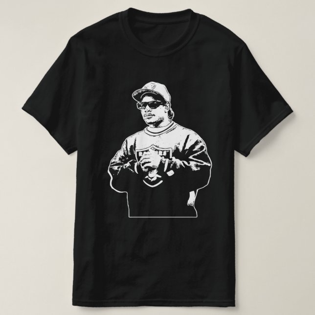 Camiseta Eazy E Rapper (Frente do Design)