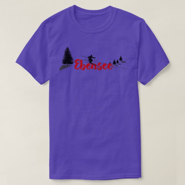 Camiseta Ebensee Ski Long (Frente do Design)