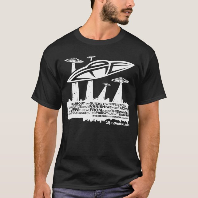 Camiseta ebeSWAGreagan (Frente)