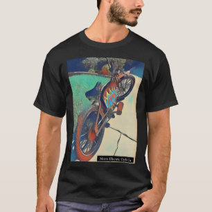 Camiseta eBike estacionado na entrada de automóveis