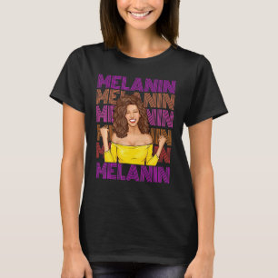 Camiseta Ebony Melanin, Rainha da África Negra