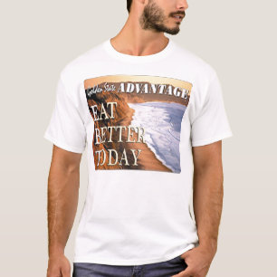Camiseta EBT: Coma melhor hoje o cartão