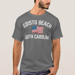 Camiseta Eca Beach South olina SC USA Flag Patriotic