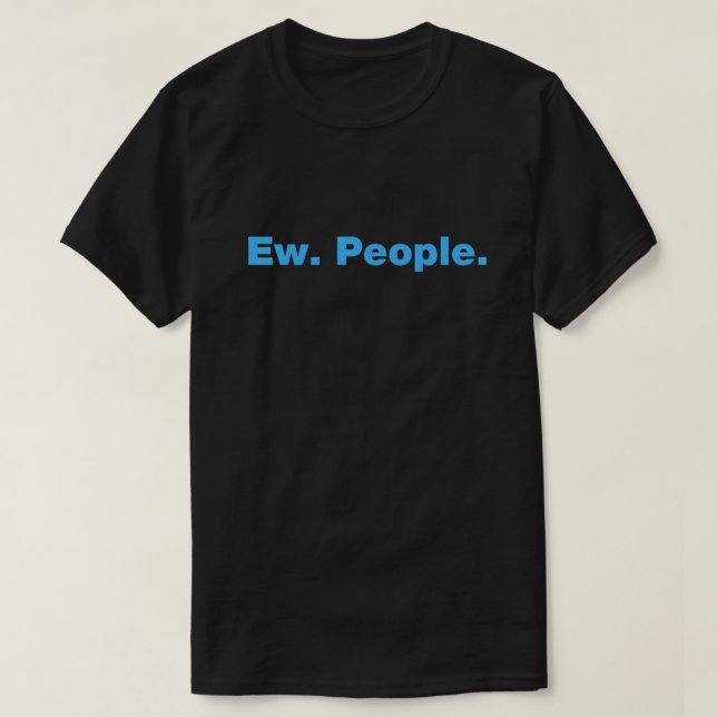 Camiseta Eca. Pessoas. (Frente do Design)