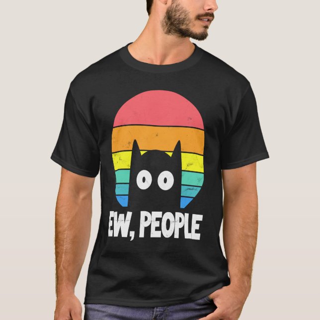 Camiseta Eca Pessoas Gato Gato (Frente)