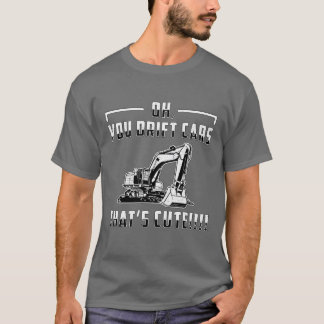 Camiseta Ecavator Drift Cars Cute Dig Construction Worker g