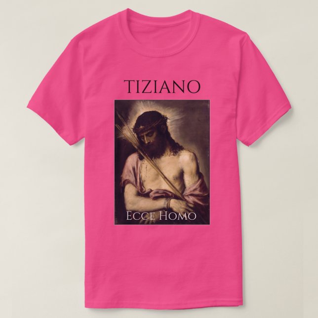 Camiseta Ecce Homo Titian 2 (Frente do Design)