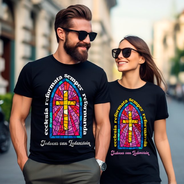 Camiseta Ecclesia Reformata Reformanda (Criador carregado)