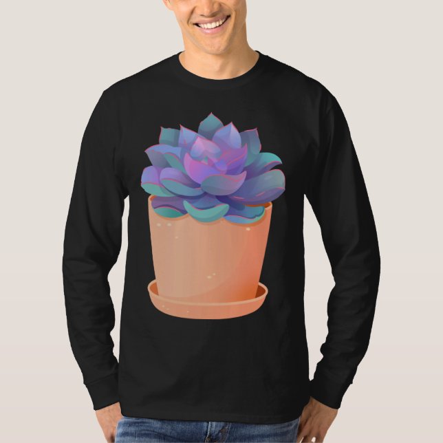 Camiseta Echeveria Perle von Nurnberg Succulent Plan Women (Frente)