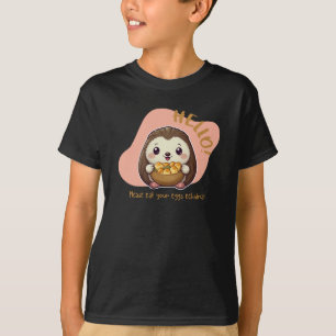 Camiseta Echidna, por favor, coma ovos