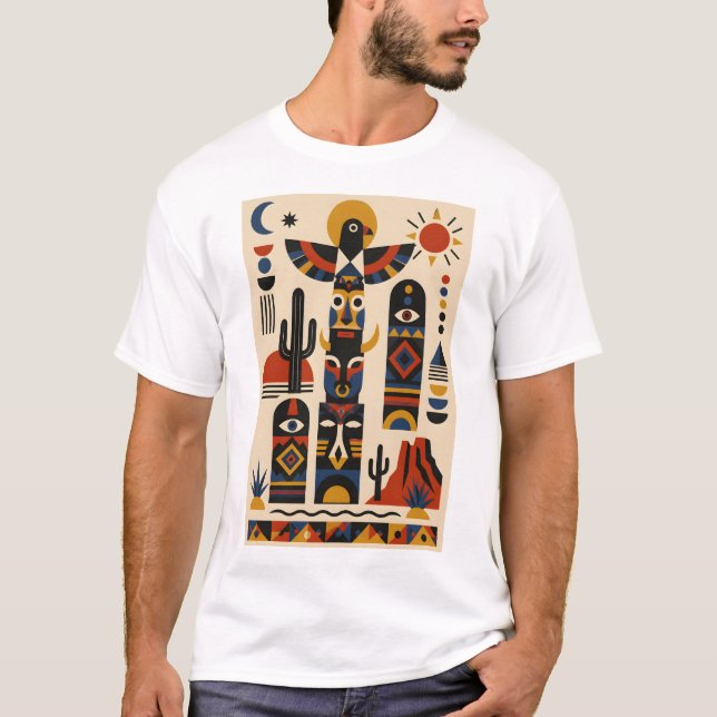 Camiseta Echoes of the Red Desert (Frente)