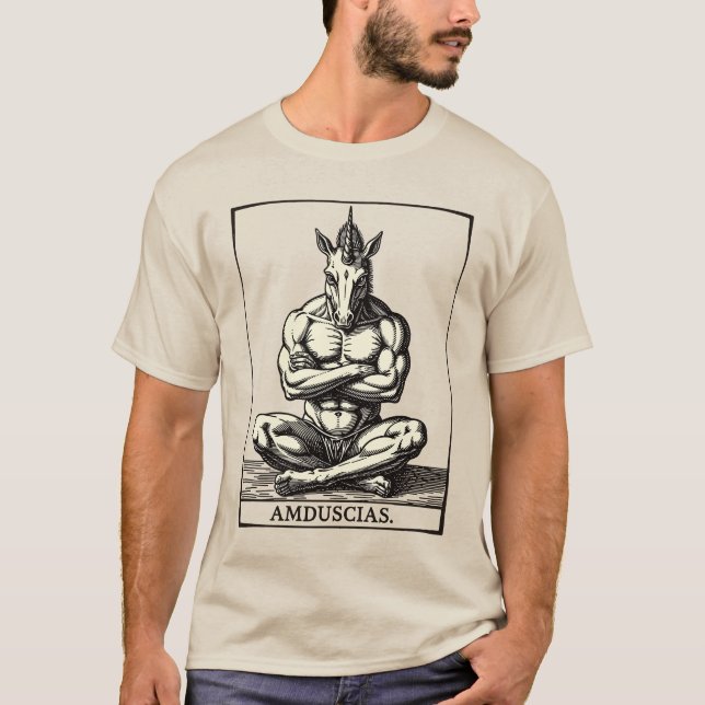Camiseta Echoes Of The Unseen Orchestra Amduscias (Frente)