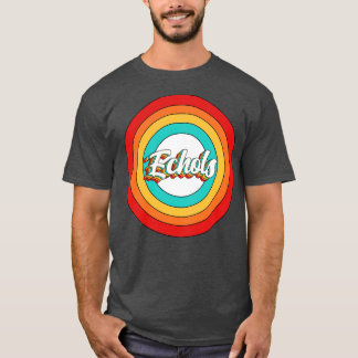Camiseta Echols Nome Shirt Vintage Echols Círculo