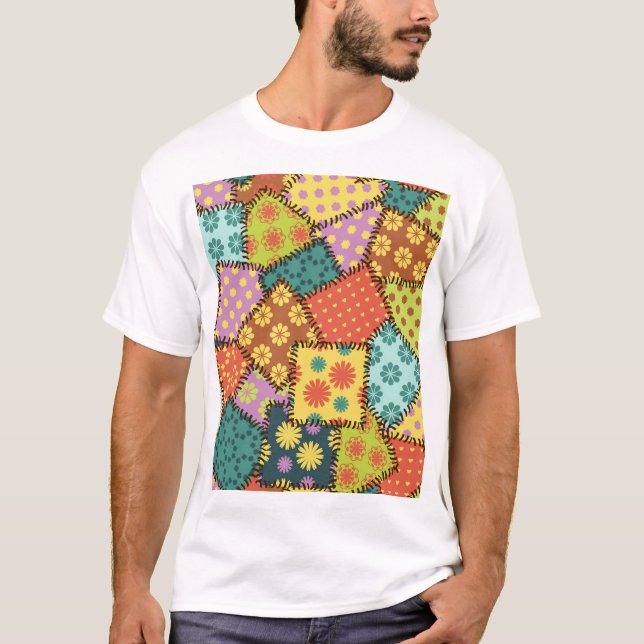 Camiseta Eclectic Patchwork (Correção Eclética): Diversa Co (Frente)