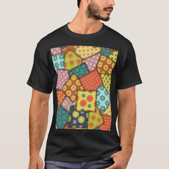Camiseta Eclectic Patchwork (Correção Eclética): Diversa Co (Frente)