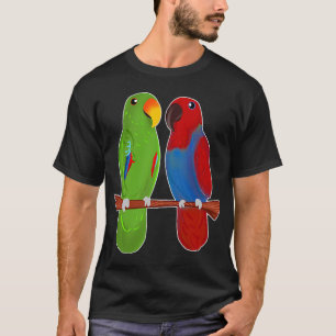 Camiseta Eclectus Parrot Adorable Casal Birds Cute Drake