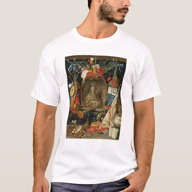 Camiseta Eclésia cercada por símbolos da vaidade (Frente)
