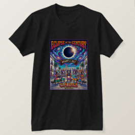 Camiseta Eclipse Do Século 2 De Agosto De 2027 Grupo De Cád