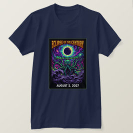 Camiseta Eclipse Do Século Cthulhu Elder Sign Elder