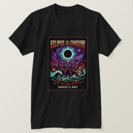 Camiseta Eclipse Do Século Cthulhu Lovecraft Eldritch