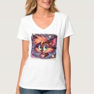 Camiseta "Eclipse do Taz: Um novo amanhecer em anime de art