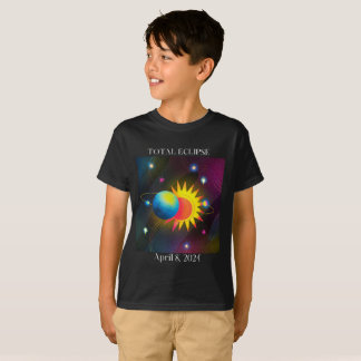 Camiseta Eclipse Flare 04.08.24 Total de Eclipse Solar EUA