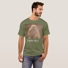 Camiseta Eclipse isso! Deusa senhora hippie desenhando em g