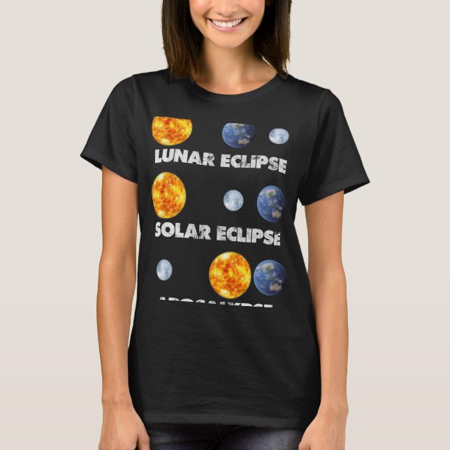 Camiseta Eclipse lunar (Frente)