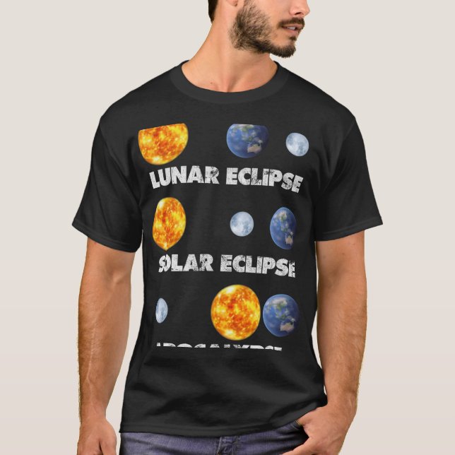 Camiseta Eclipse lunar (Frente)