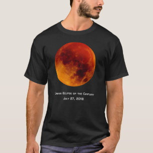 Camiseta Eclipse lunar do século