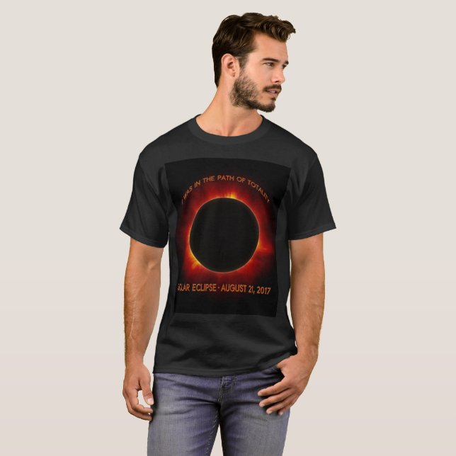 Camiseta Eclipse Solar (Frente Completa)