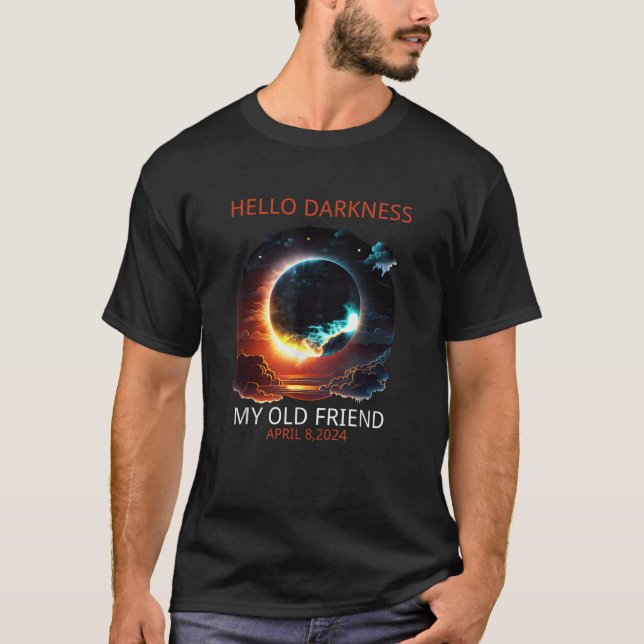 Camiseta Eclipse Solar 08 de Abril de 2024  (Frente)