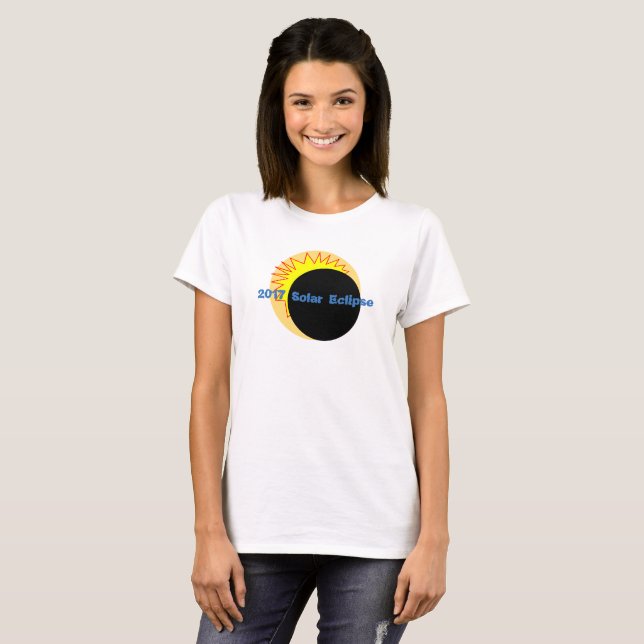 Camiseta Eclipse Solar 2017 (Frente Completa)